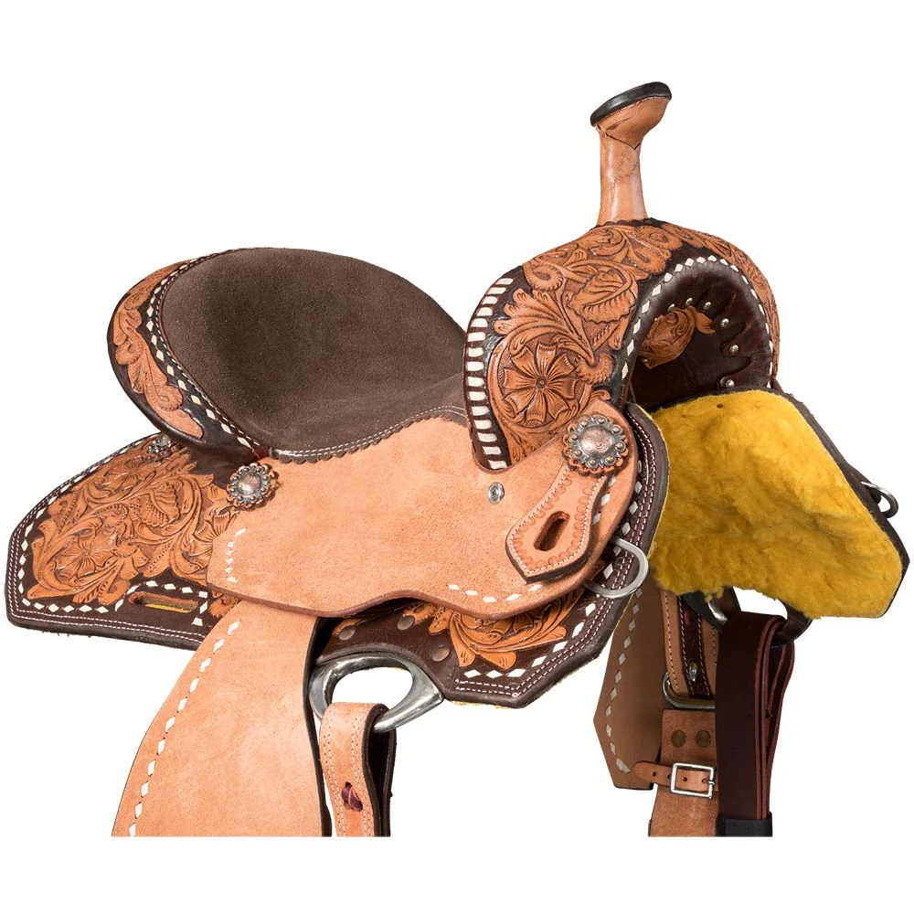 Silver Royal Youth Butte Barrel Saddle - Image 3