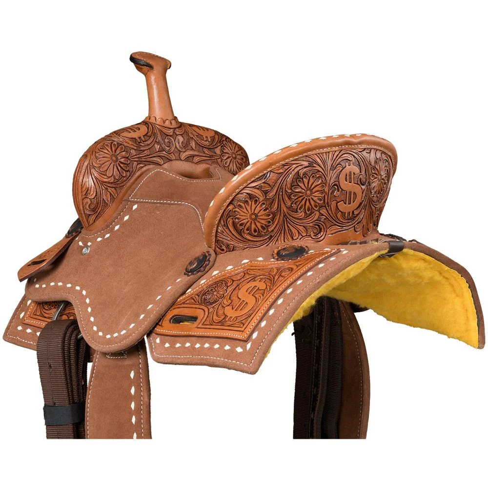 Silver Royal Youth Ca$h Barrel Saddle - Image 4