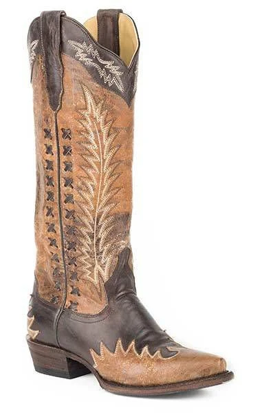 Stetson Ladies Morgan Crackle Boots - Image 4