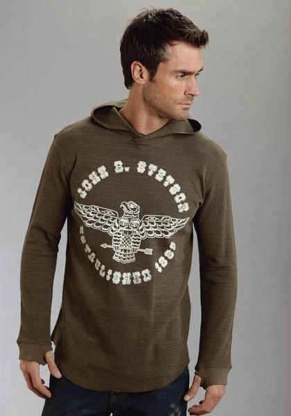 Org Rugged Thermal Slub Hood with Stetson - Image 2