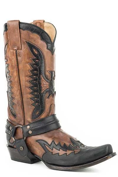 Stetson Mens Outlaw Eagle Boots - Image 2