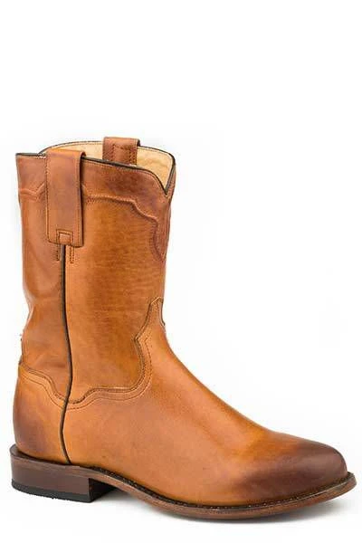 Stetson Mens Puncher Burnish Boots - Image 3