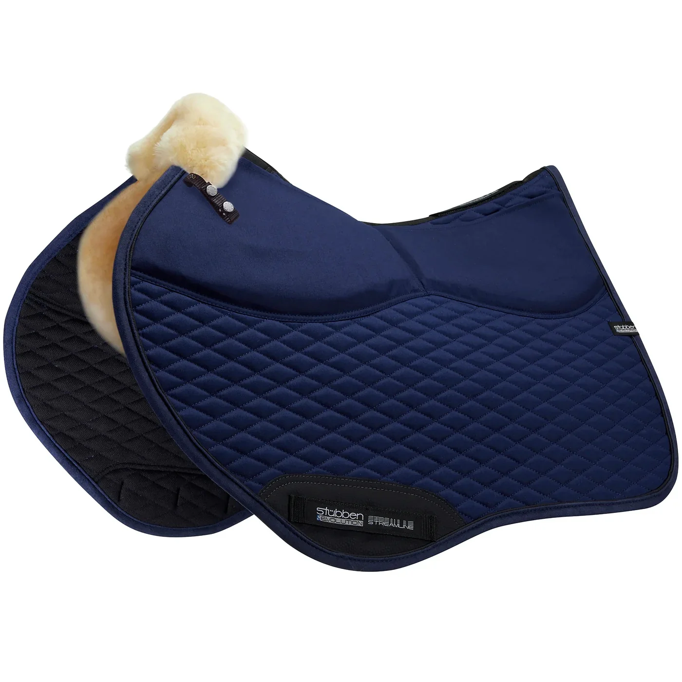 Stubben Streamline Adjuster Lambswool Jumping Pad - Image 3