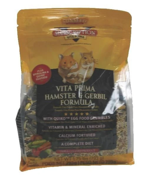 Sunseed Vita Prima Hamster Food 1.75 lbs