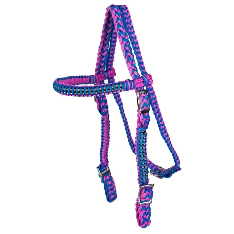 Tabelo Cord Headstall with Stones - Image 3