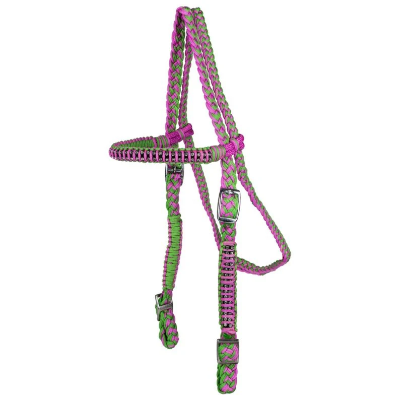 Tabelo Cord Headstall with Stones - Image 4