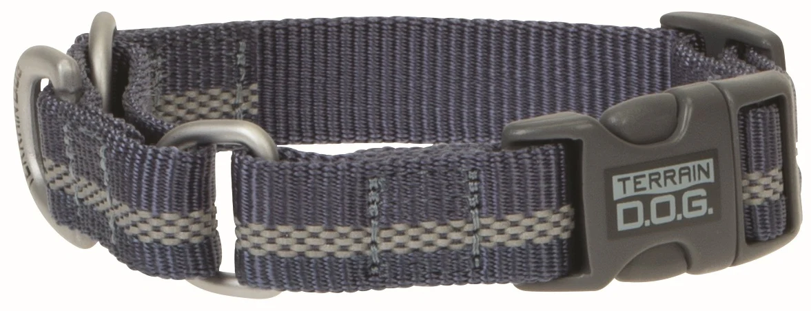 Terrain D.O.G. 2-Tone Reflective Martingale Dog Collar - Image 2