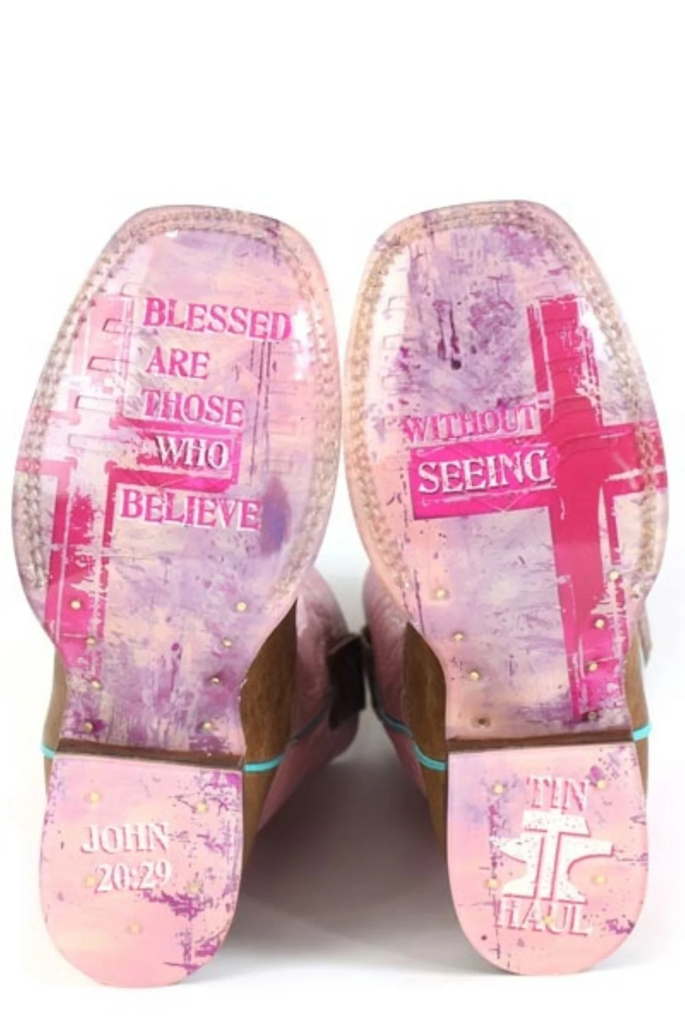 Tin Haul Big Kids Angel Wings Square Toe Bootss - Image 2