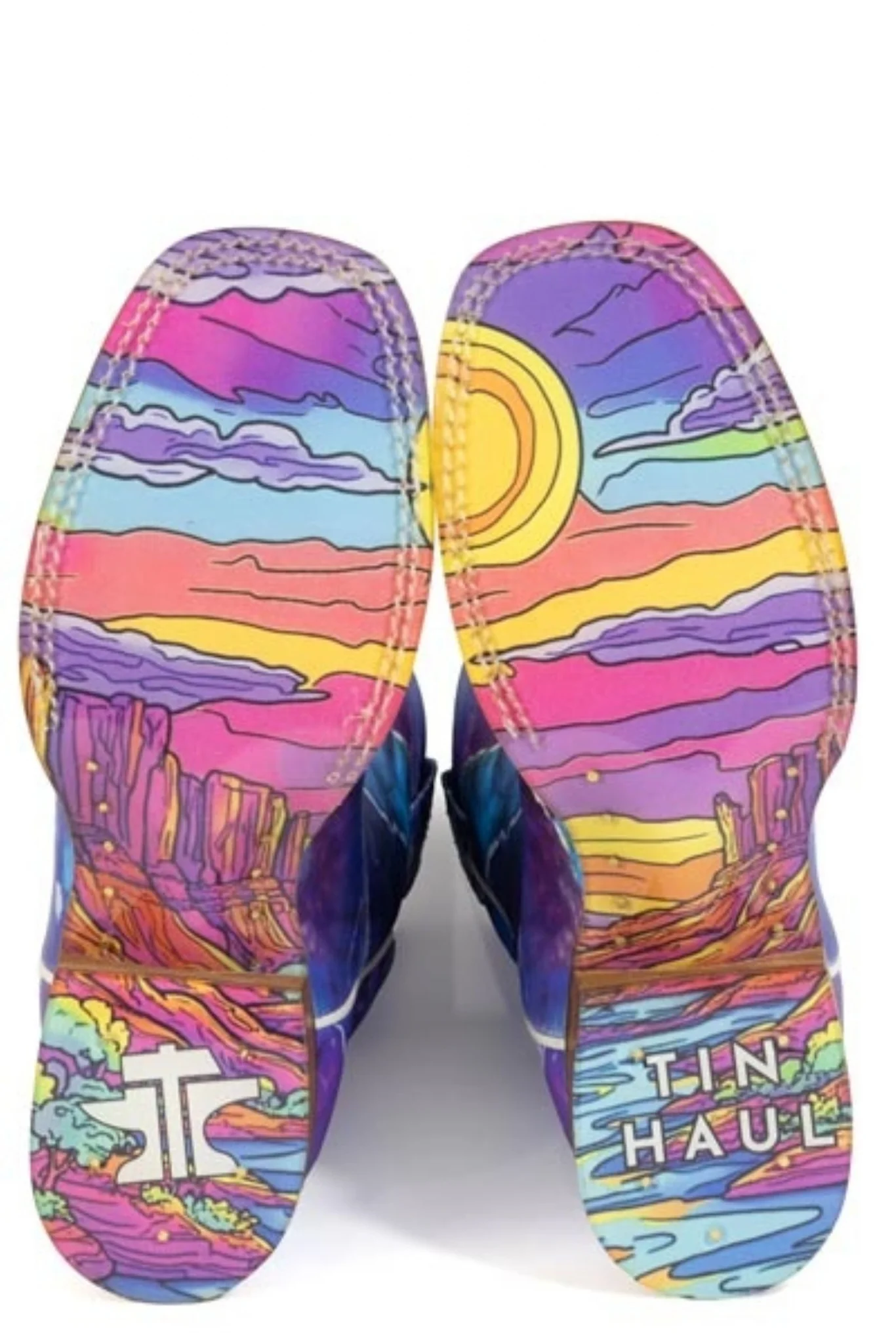 Tin Haul Ladies Painted Canyon Square Toe Boots - Image 2