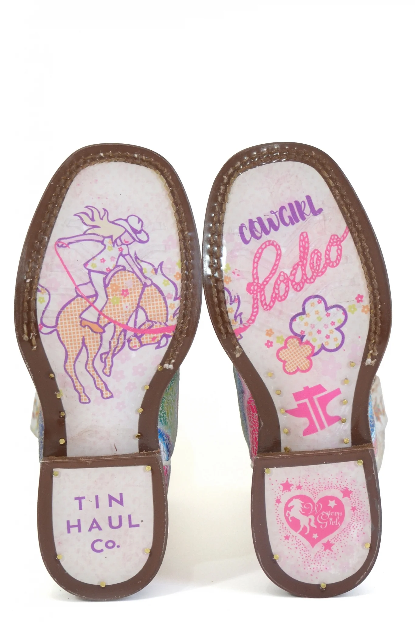 Tin Haul Little Kids Color Burst Square Toe Boots - Image 2