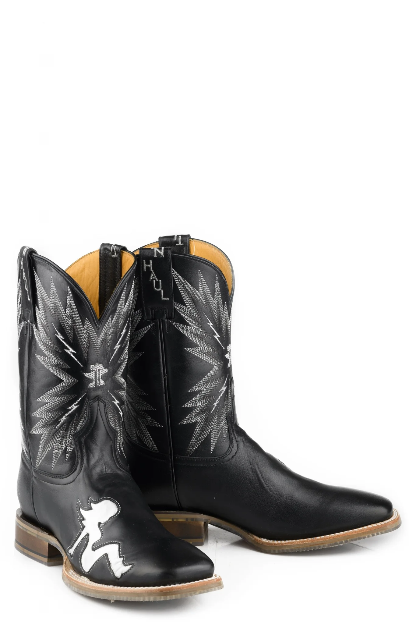 Tin Haul Mens Keep On Truckin Square Toe Boots - Image 3