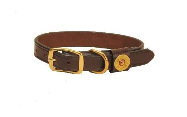 Tory Shot Shell Dog Collar 20in Havana - Image 6