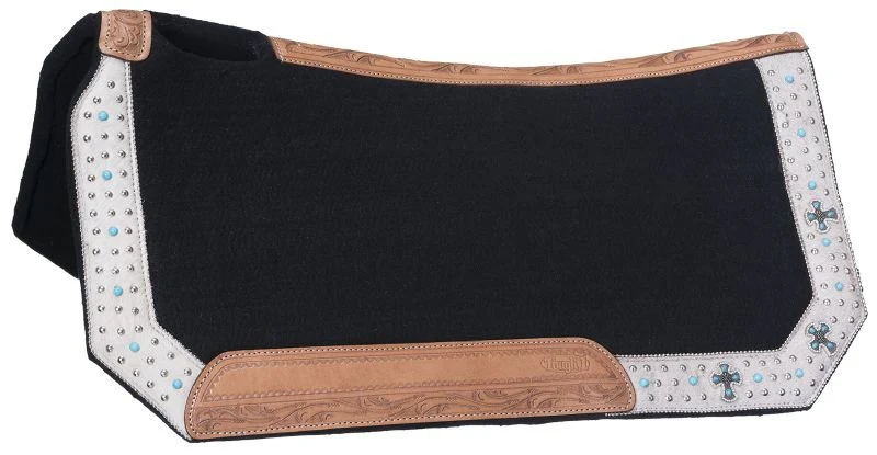 Silver Royal Desert Hope Wool Contour Saddle Pad