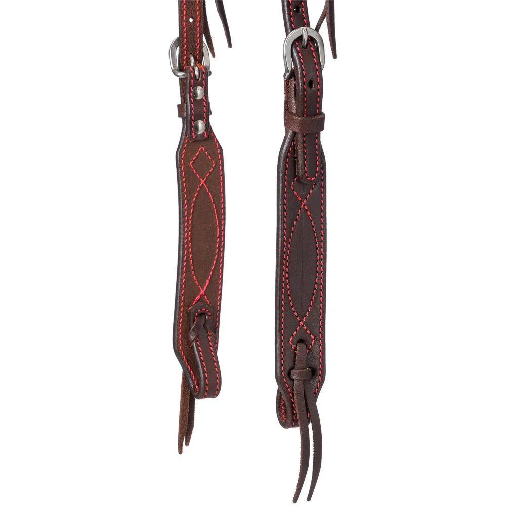 Tough1 Colored Thread Single Browband Headstall - Image 4