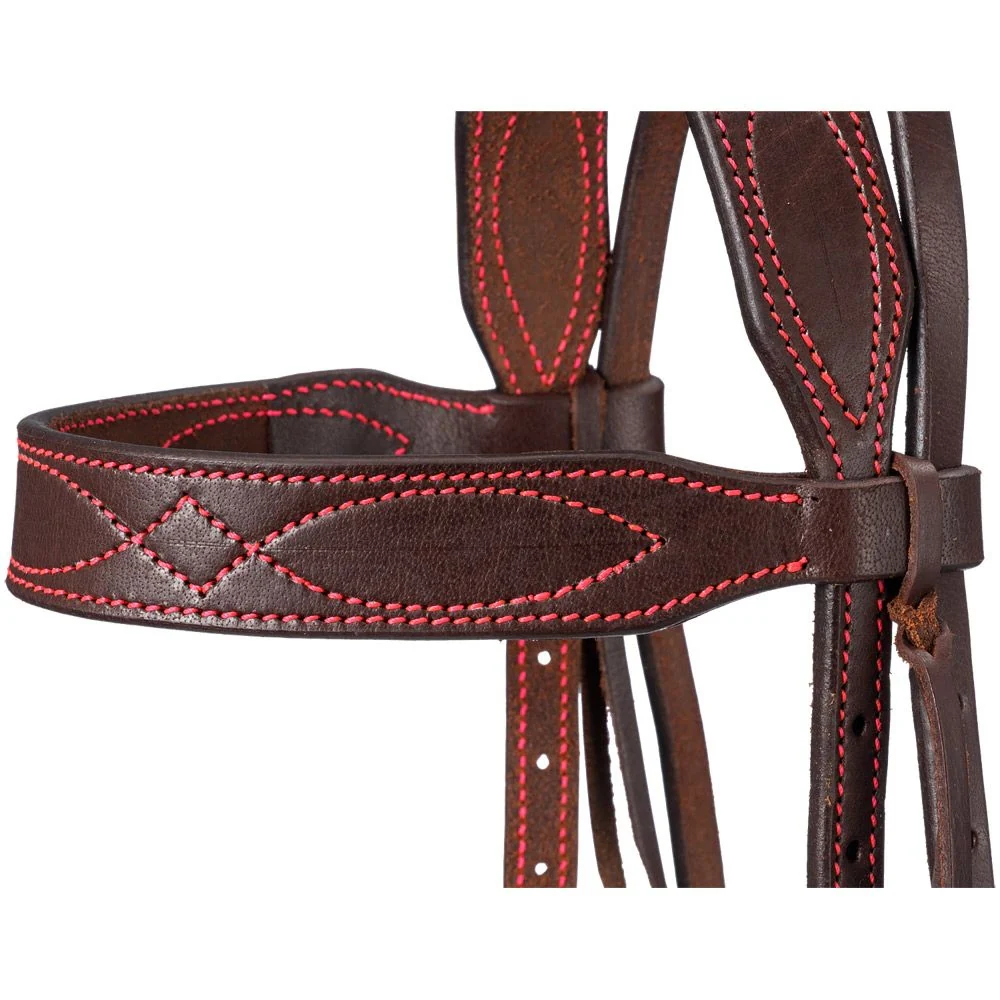 Tough1 Colored Thread Single Browband Headstall - Image 5