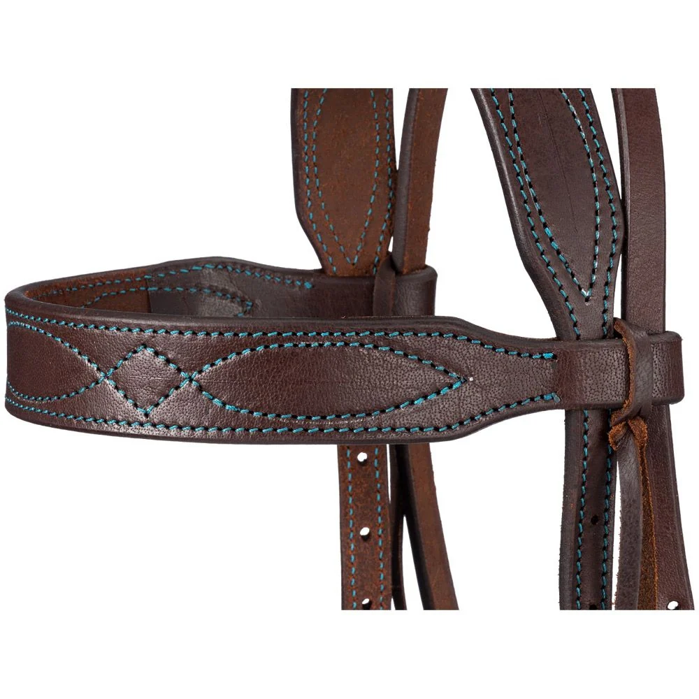 Tough1 Colored Thread Single Browband Headstall - Image 7
