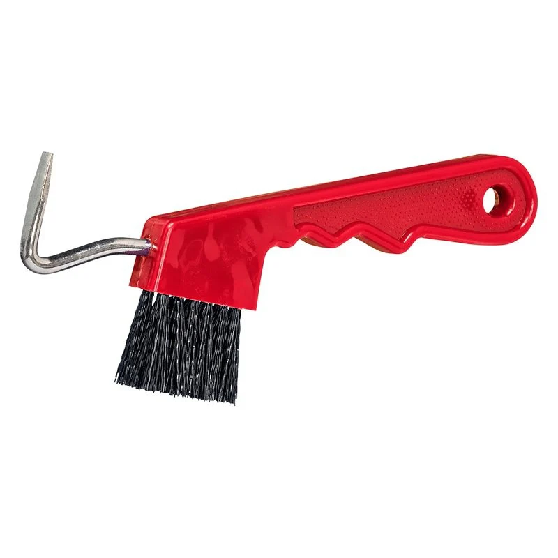 Tough1 Easy Grip Hoof Pick Brush Combo - Image 2