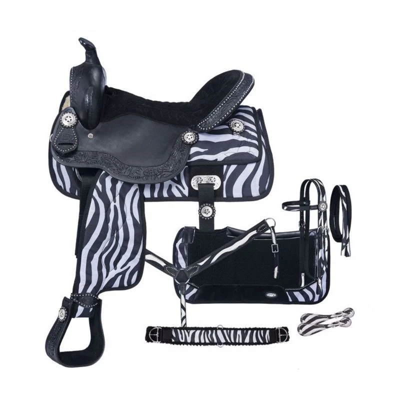 Tough1 Eclipse Pro Trail Saddle Fun Print Packge - Image 2