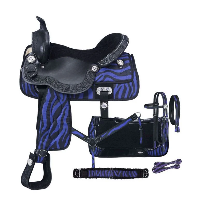 Tough1 Eclipse Pro Trail Saddle Fun Print Packge - Image 3