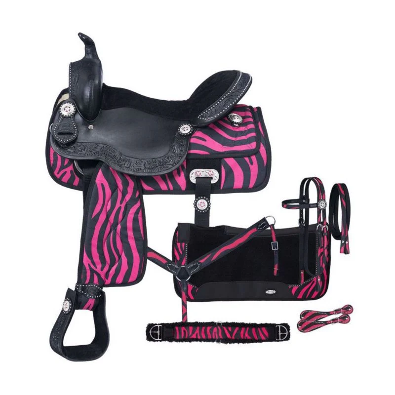 Tough1 Eclipse Pro Trail Saddle Fun Print Packge - Image 4