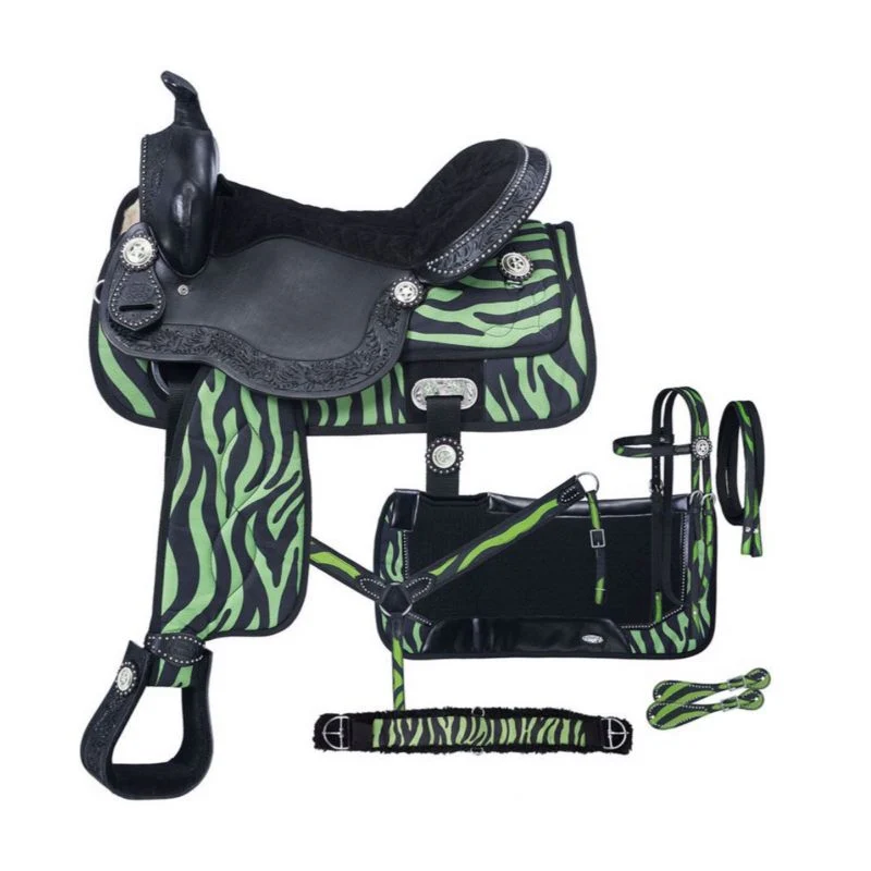 Tough1 Eclipse Pro Trail Saddle Fun Print Packge - Image 6