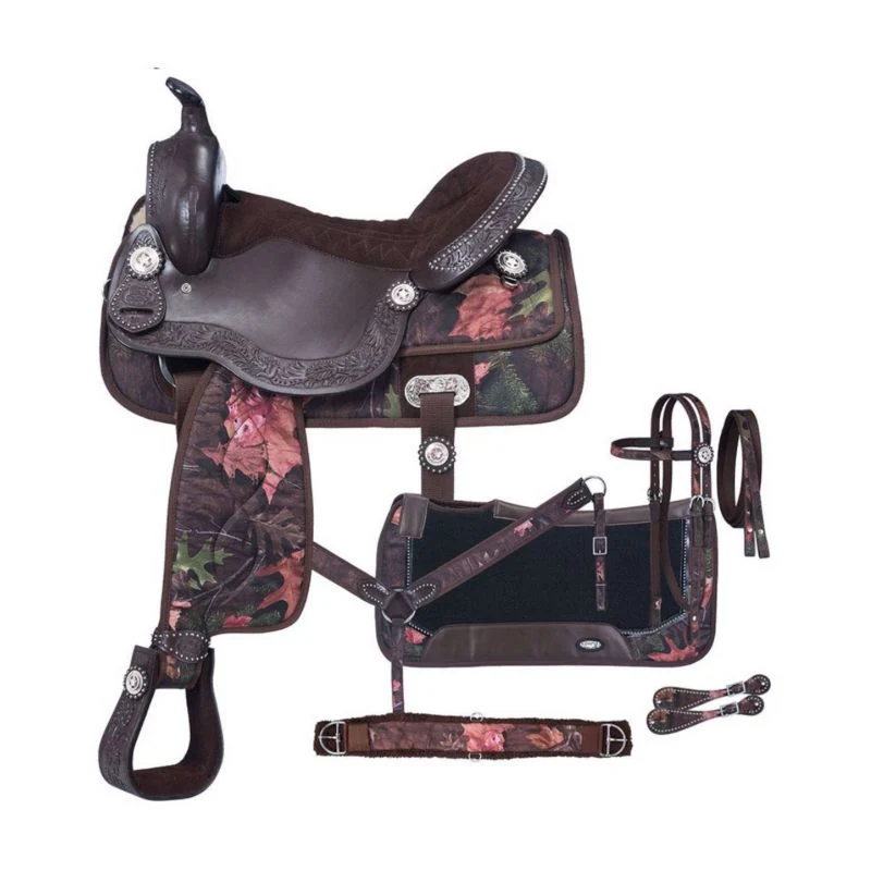 Tough1 Eclipse Pro Trail Saddle Fun Print Packge - Image 8