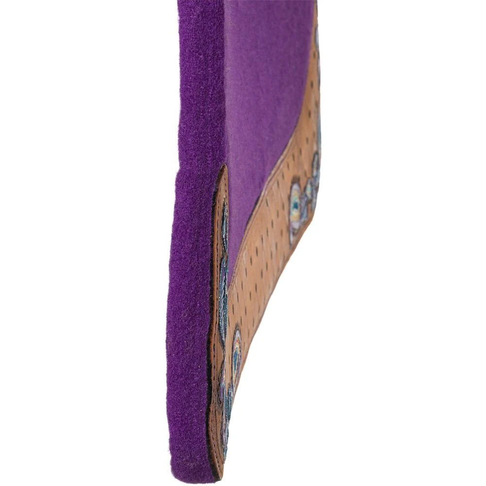 Tough1 Purple Paisley Saddle Pad - Image 2