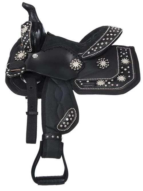 Tough1 Starlight Mini Sdl with Spur Rowel Conchos