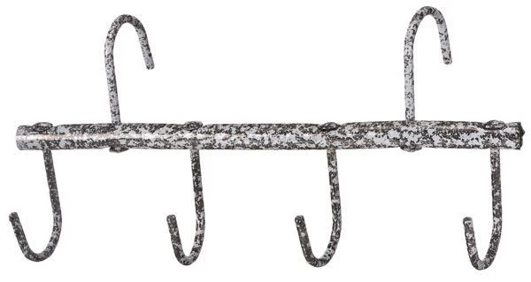 Tough1 Traveling Tack Rack-Hammered Finish-6 Pk Br