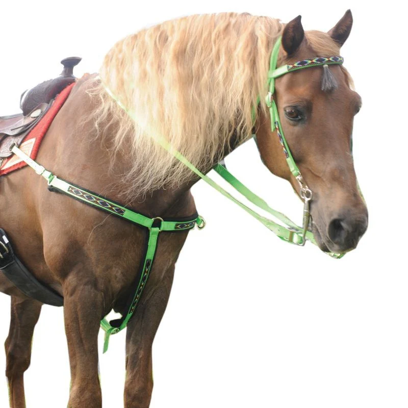 Triple E Nylon Southwest Trail Rein - Image 8