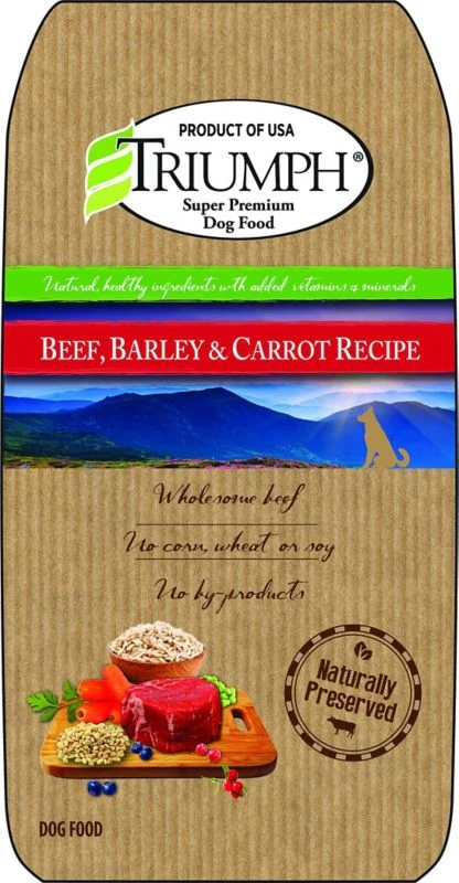 Triumph Beef Barley And Carrot Dog Food 3.5 Lb - Image 3