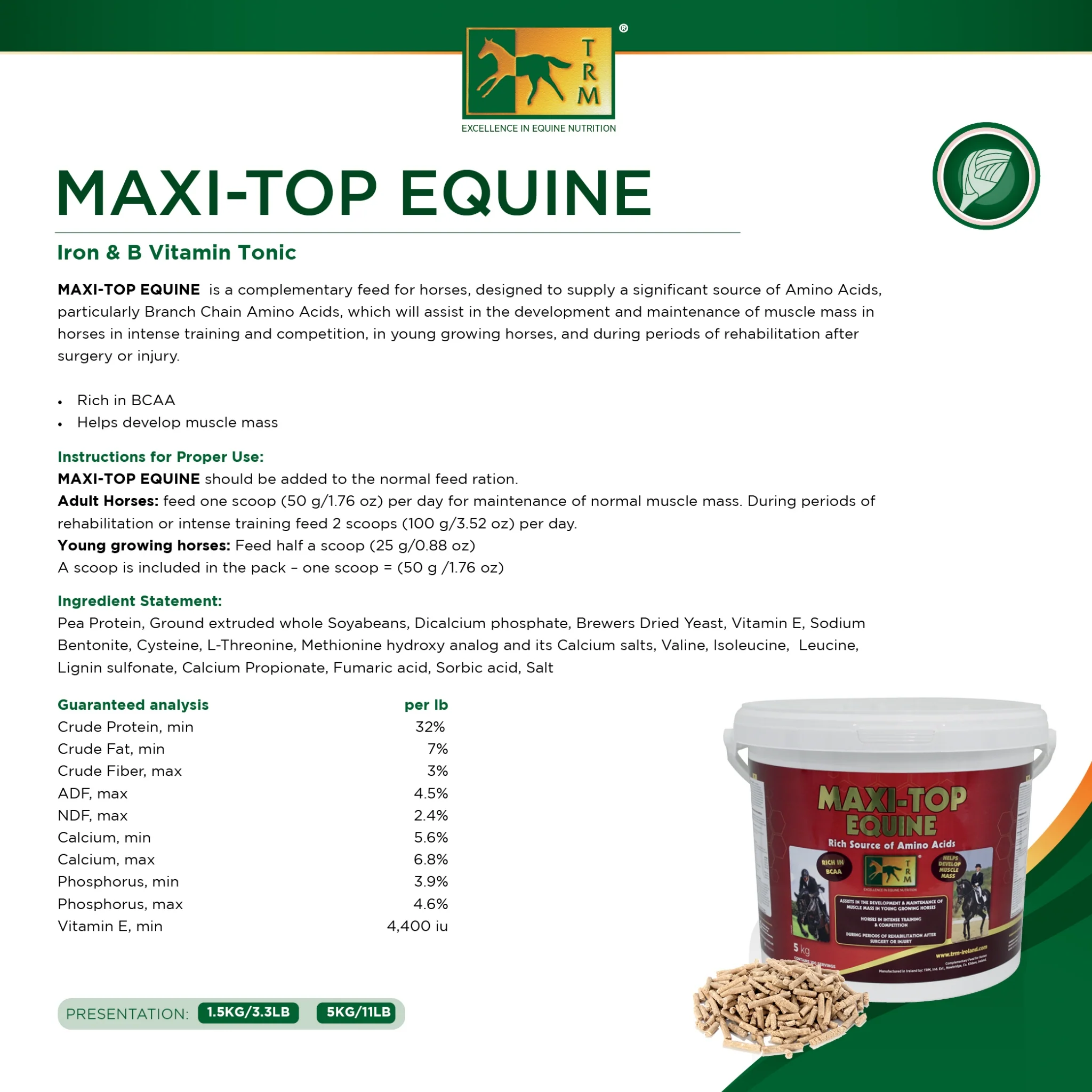 TRM Maxi-Top Equine - Image 2