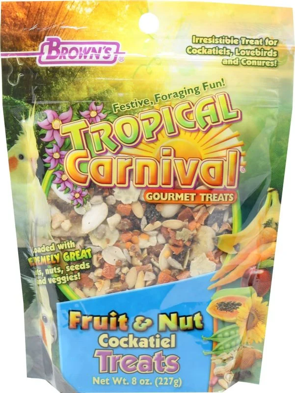 Tropical Carnival Fruit and Nut Cockatiel Treat - Image 2