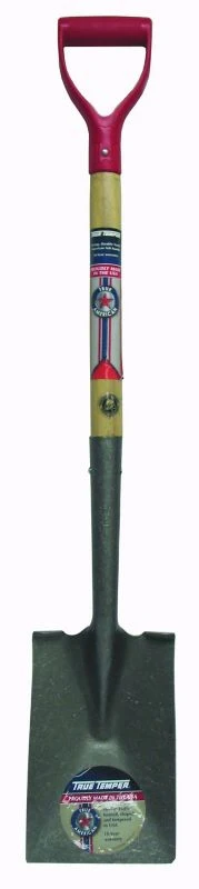 True Temper True American Wood Garden Spade 30in