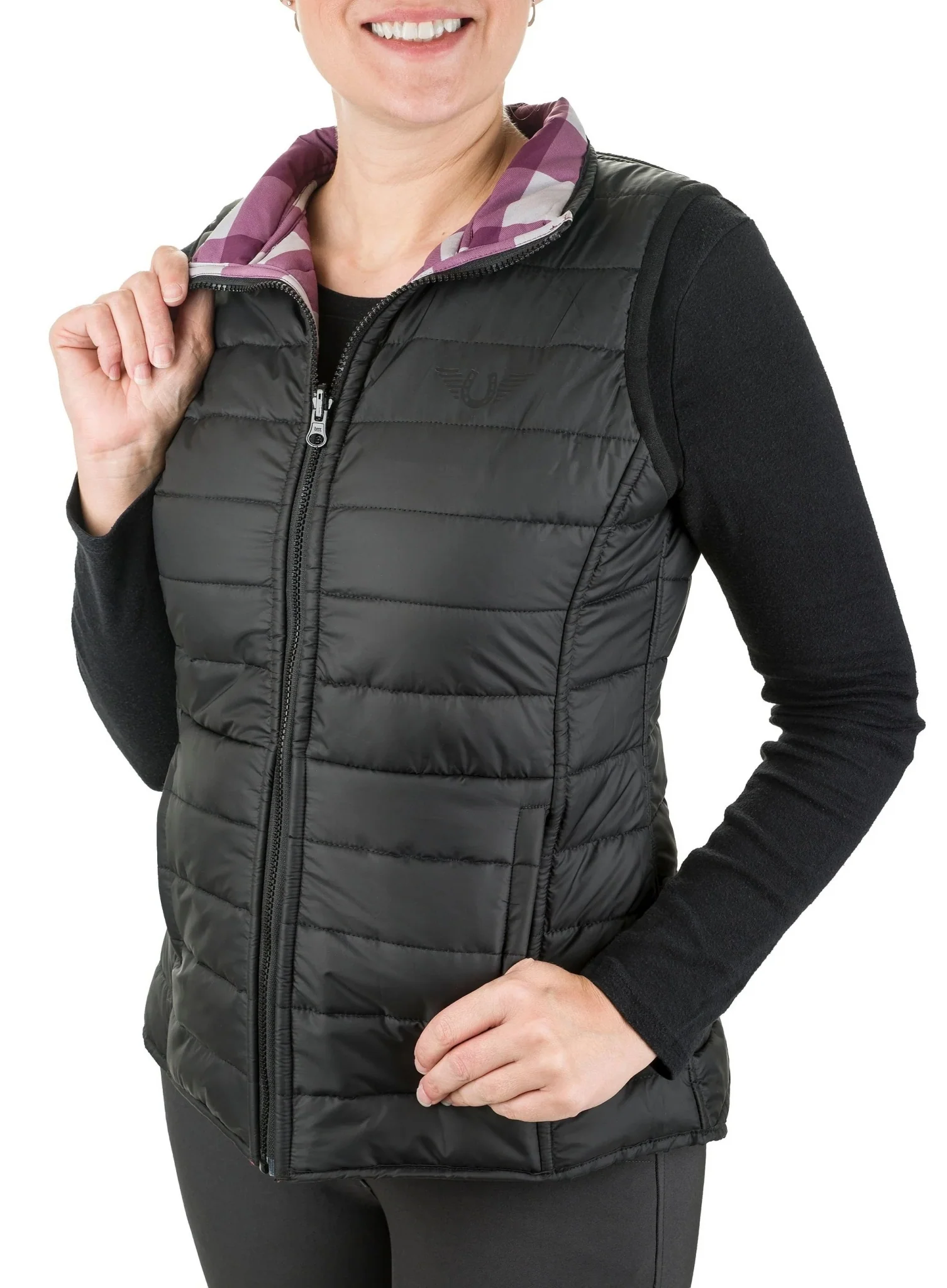 TuffRider Ladies Combination Reversible Vest - Image 3