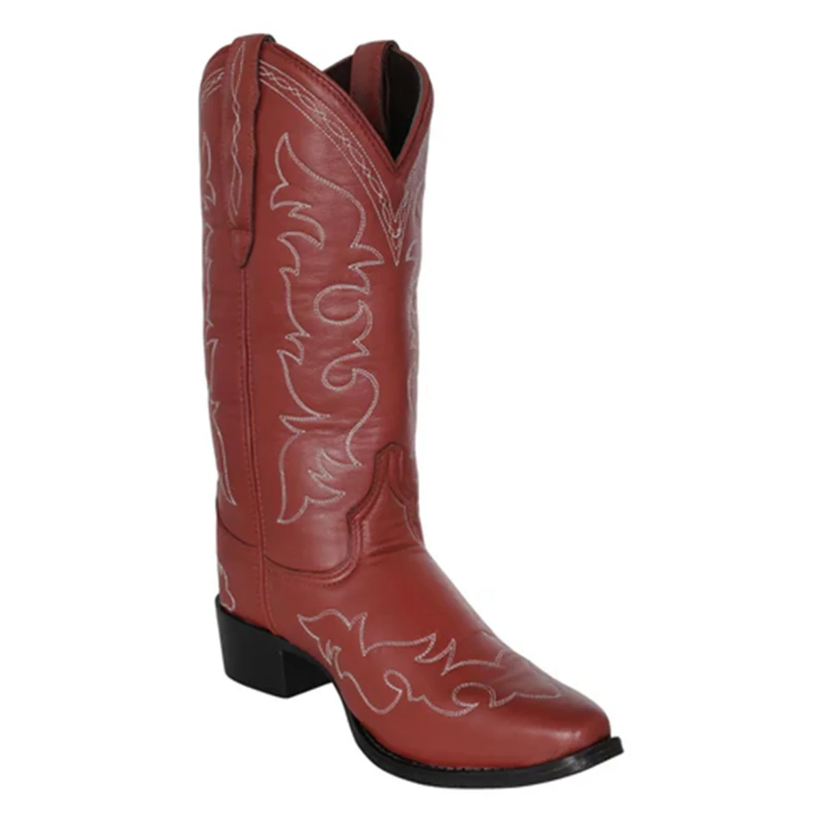 TuffRider Ladies Snip Toe Paris Embroidered Western Boots - Image 7
