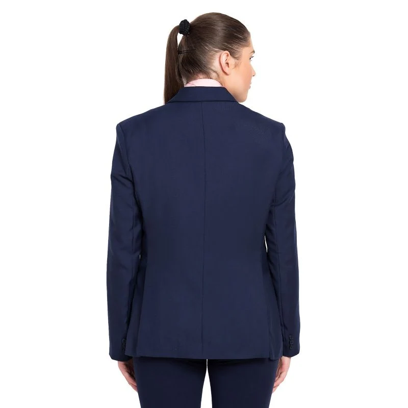 TuffRider Ladies Starter Show Coat 6L Navy - Image 6