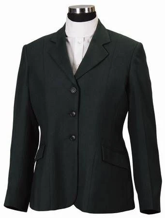 TuffRider Ladies Starter Show Coat 6L Navy - Image 7