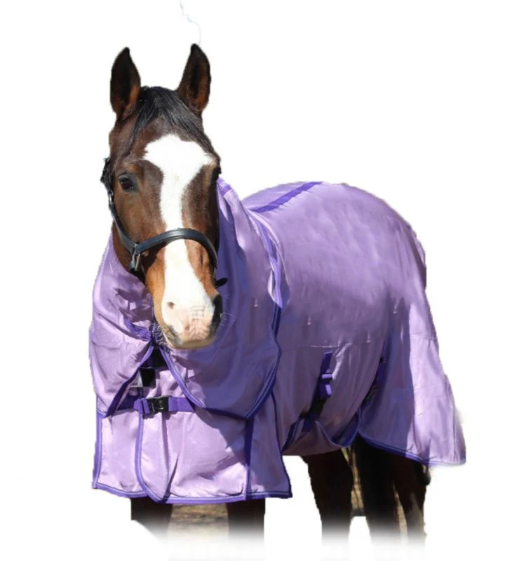 TuffRider Power Mesh Detachable Neck Fly Sheet - Image 6