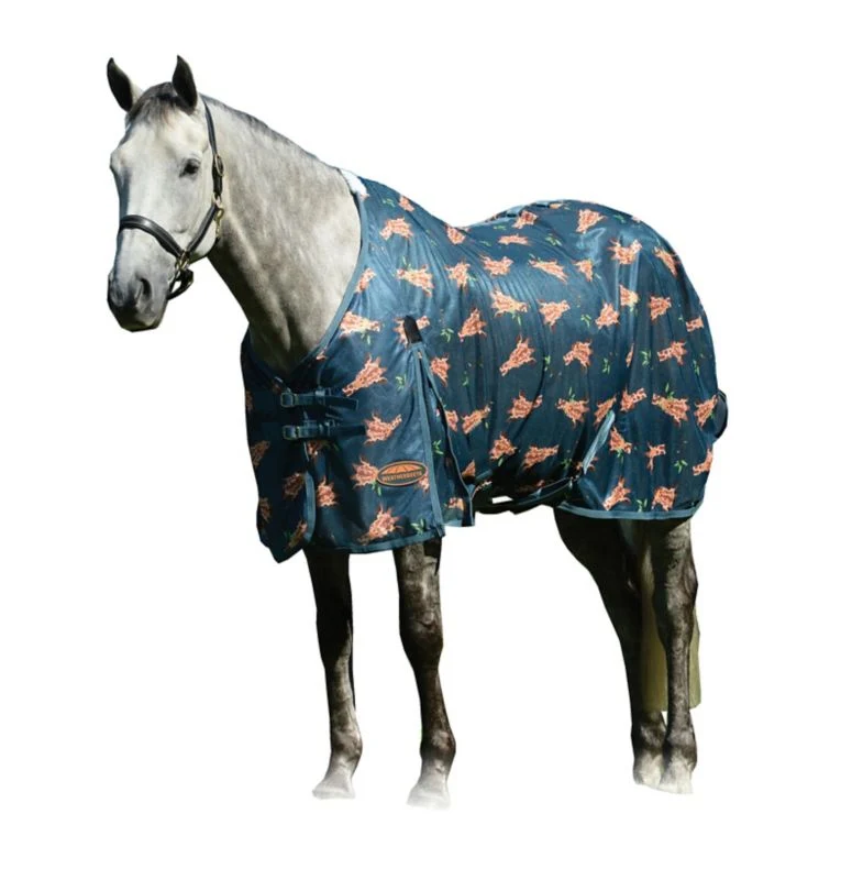 Weatherbeeta ComFiTec Essential Mesh II Standard Neck Turnout - Image 3