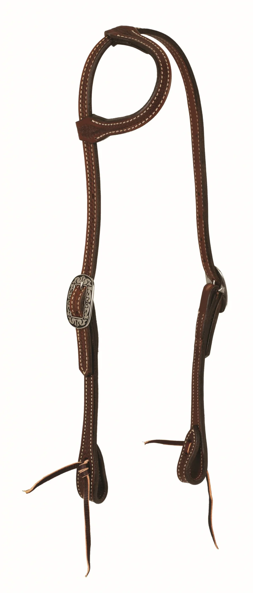 Weaver Basin Cowboy Western Leather Headstall - Image 2
