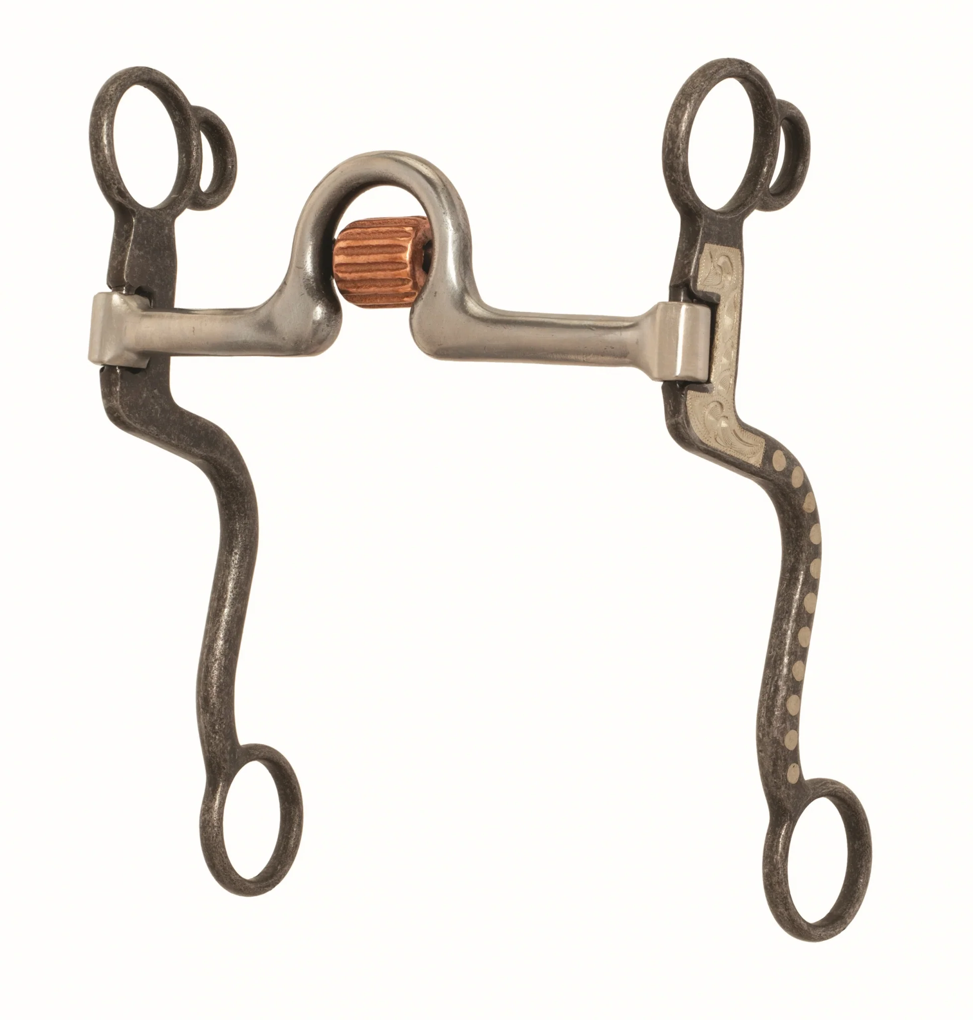 Weaver S Shank Horse Bit with 7" Cheeks - Image 3