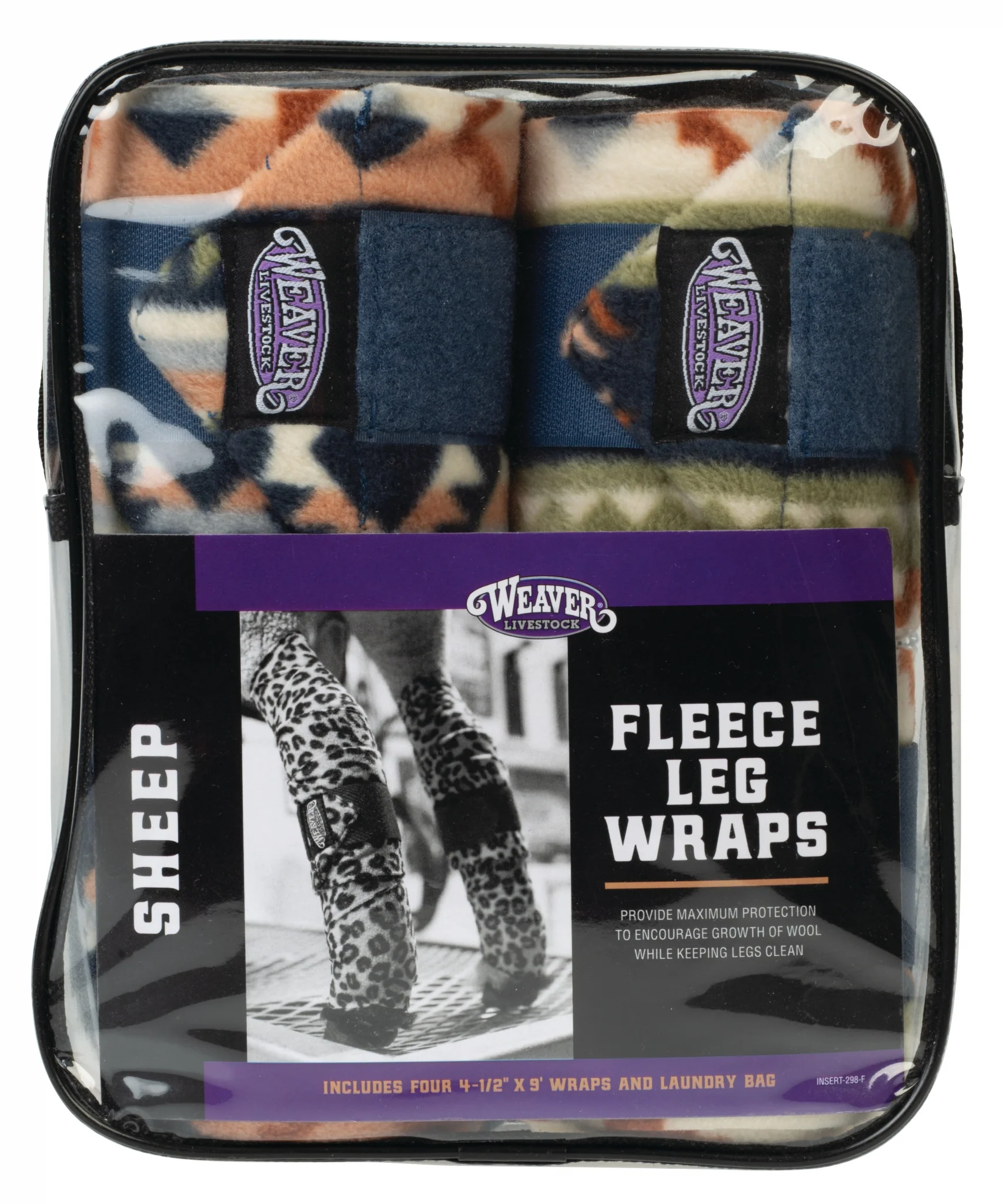 Weaver Sheep Fleece Leg Wraps 2.0 - 4 Pack - Image 14