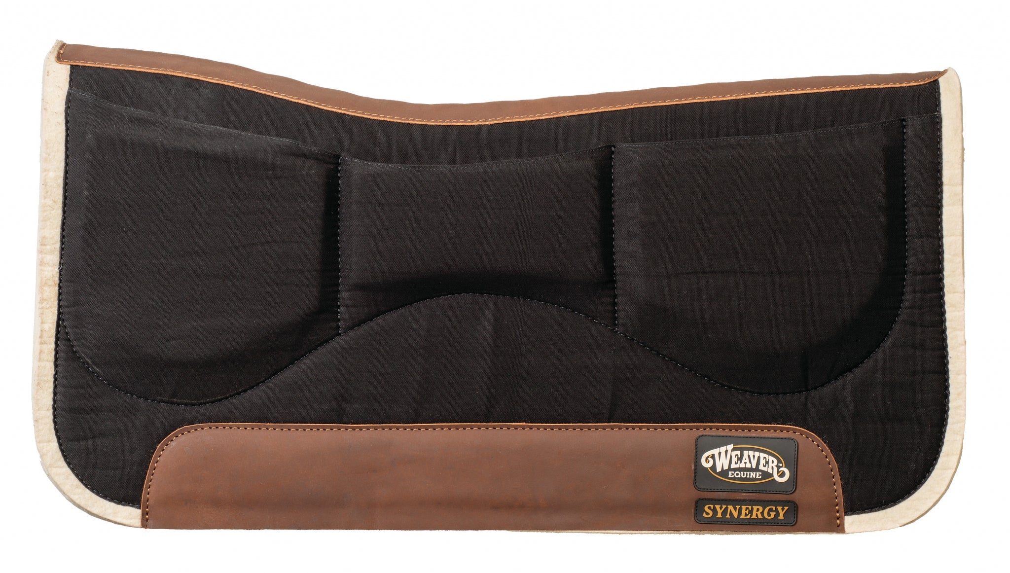 Weaver Steam-Pressed Felt Shim Saddle Pad - Image 2
