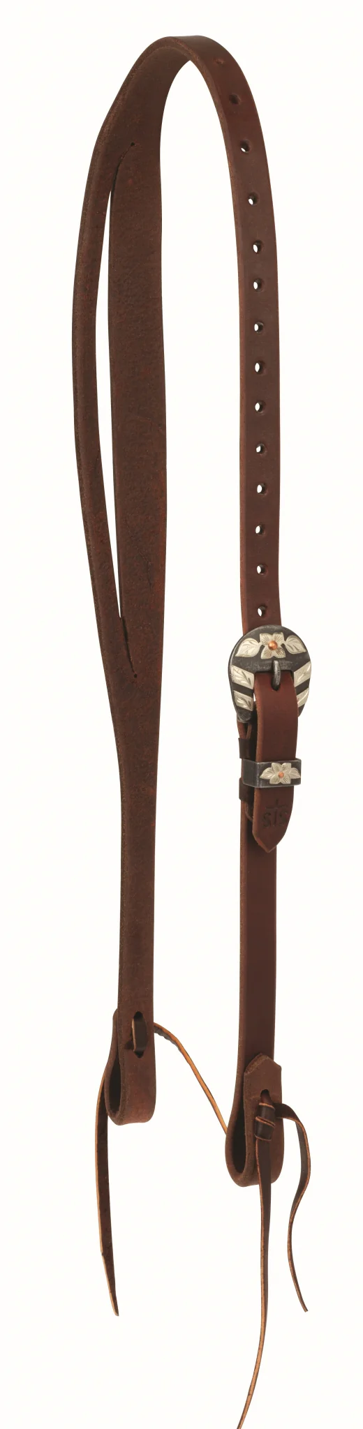 Weaver STS Ranch Signature Tack Harness Leather Split Ear Headstall - Image 2