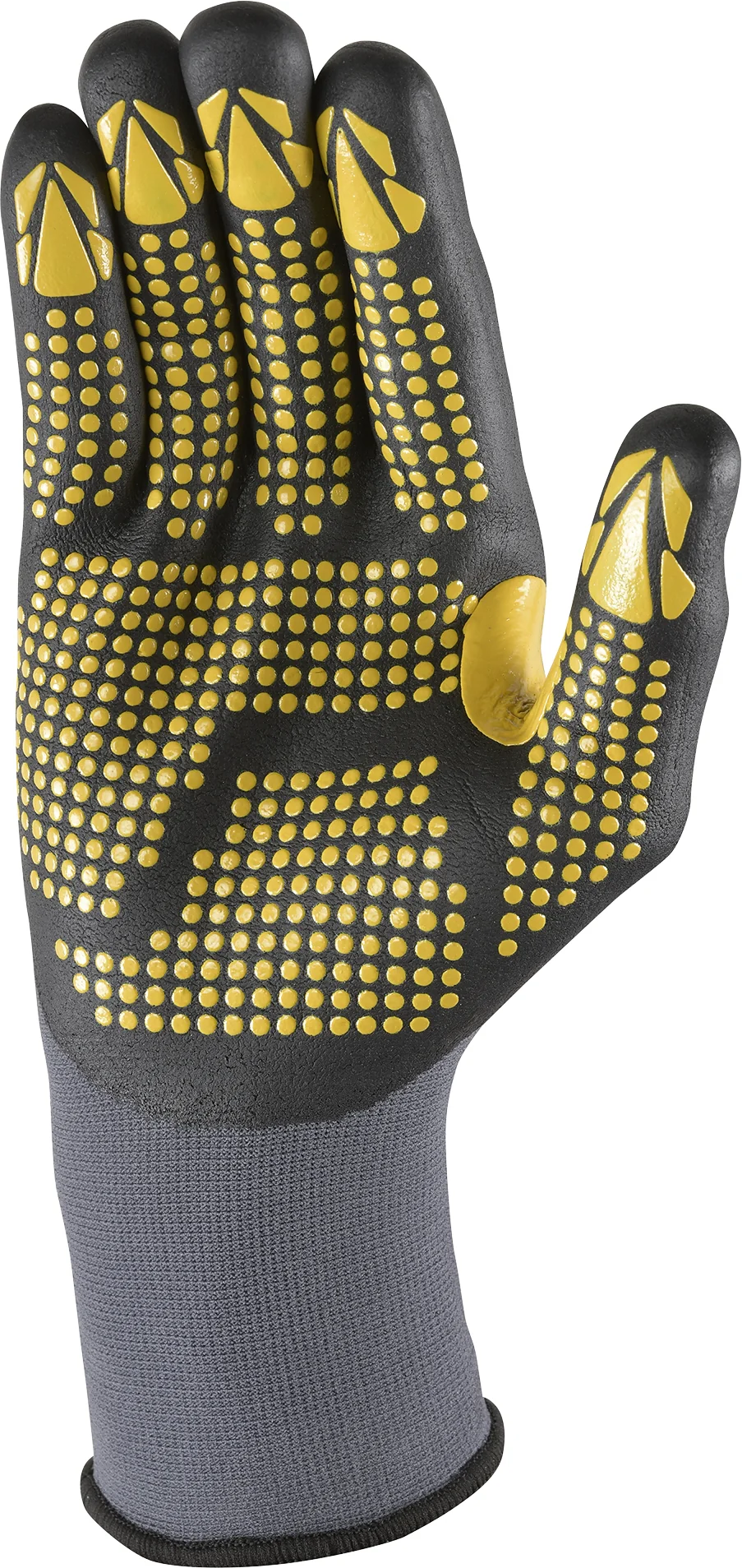 Wells Lamont Mens Nitrile Coated Gloves with Dots