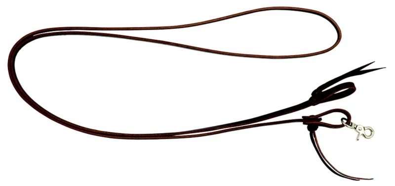 Cowboy Tack 1/2in x 8ft 2 String Roping Reins - Image 2