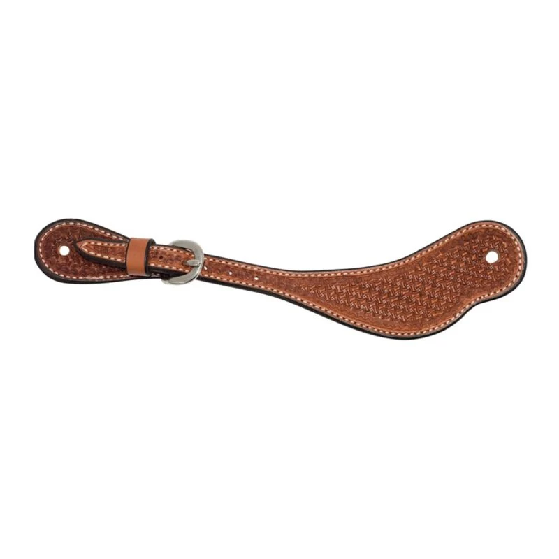 Cowboy Tack Spider Stamp Spur Straps - Image 3