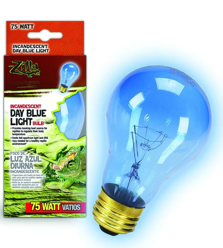 Zilla Day Blue Incandescent Bulb 75 Watt