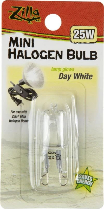 Zilla Mini Halogen Bulb 50 Watt Day White